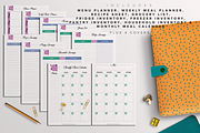 Meal Planner Kit - A5, A4 & Letter, a Stationery Template by Nerdy Girl Creative (Thumbnail 3 of 3)