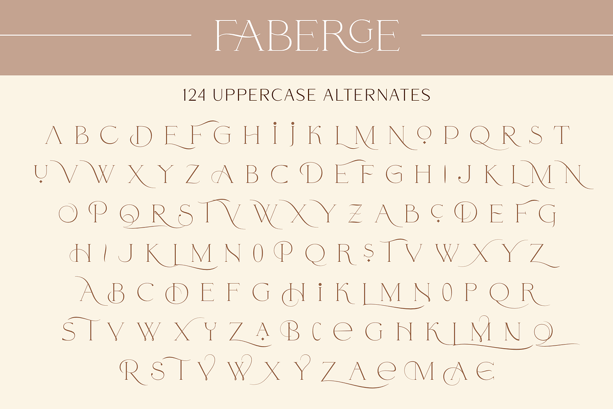 Faberge, a Serif Font by Larin Type Co. (Photo 13 of 15)