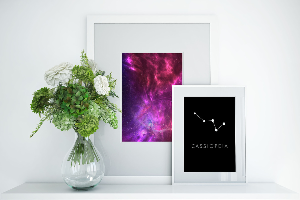 Galaxy Constellation Set, a Texture Illustration by Anna Freya (Photo 11 of 14)