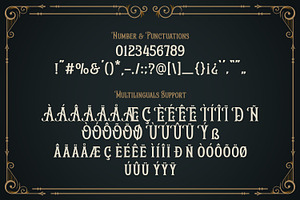 Blind Qualifier - Vintage Typeface