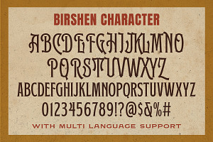 Birshen Vintage Display