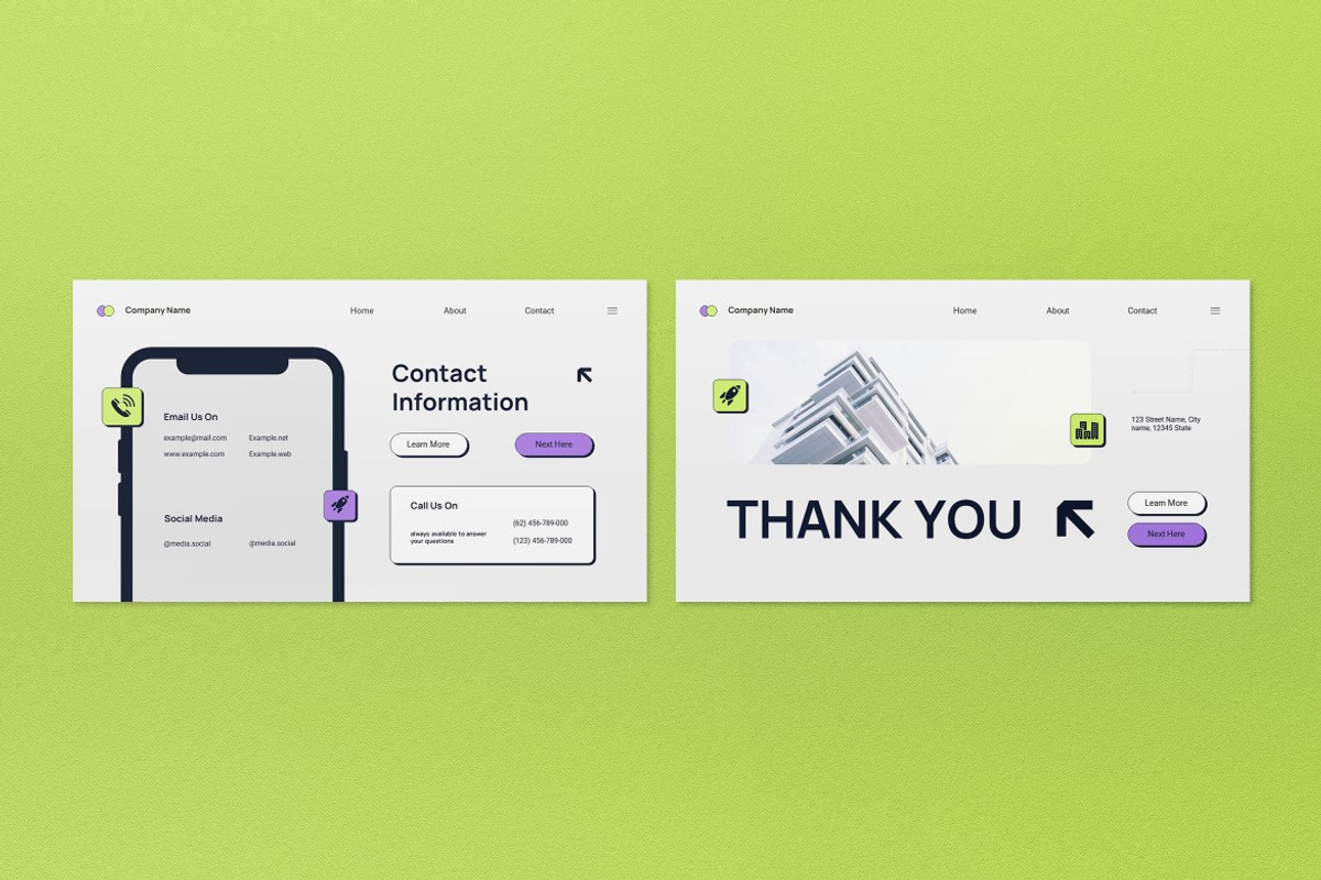 Purple Business Investment Keynote, a Presentation Template by graphicook (Photo 4 of 4)