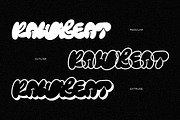 Rawbeat, a Handwritten Font by Wasabib Studio (Thumbnail 6 of 9)