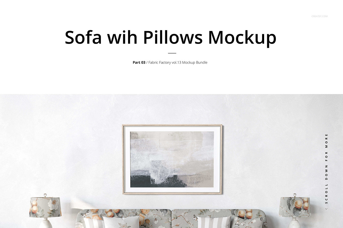 Fabric Factory v.3 Mockup Bundle, a Household Mockup by creatsy5 (Photo 7 of 33)