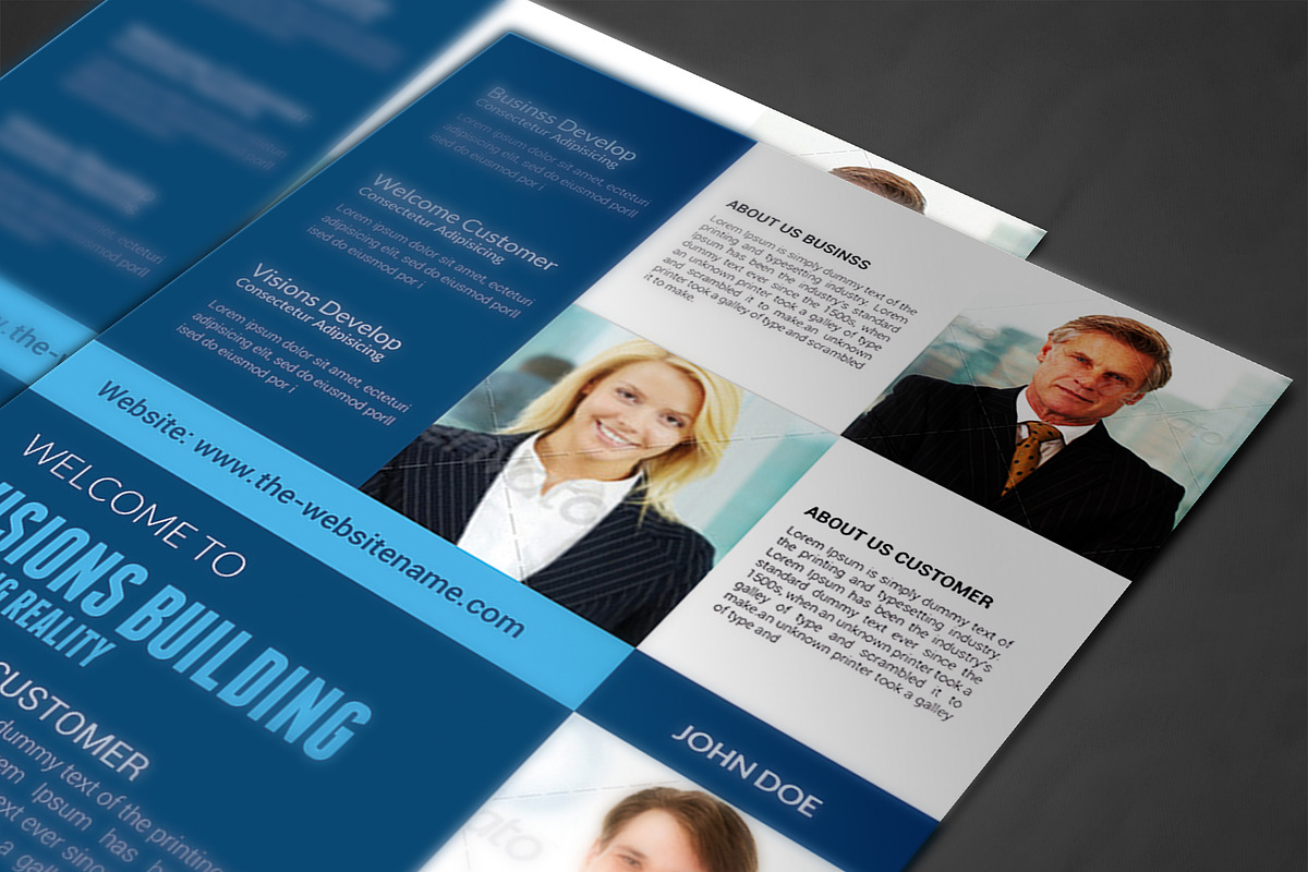 Business Planner Flyer Print Templat, a Flyer Template by AfzaalGraphics (Photo 4 of 4)