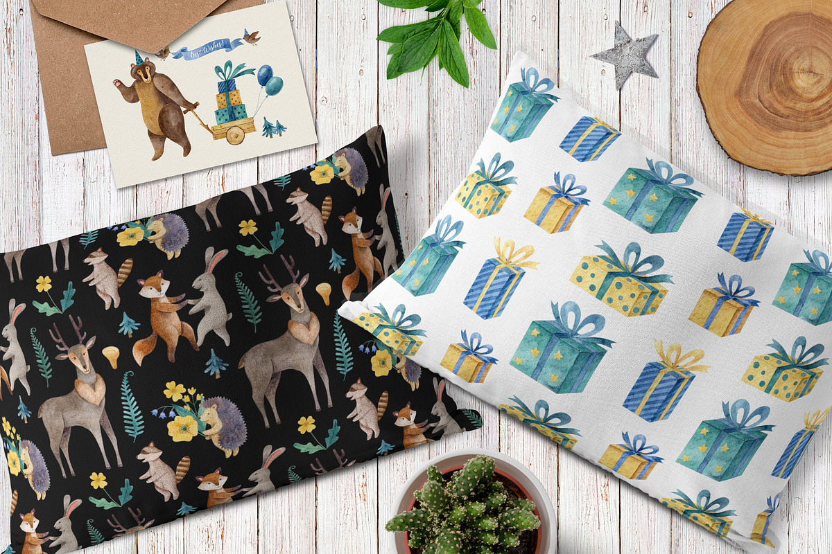 Woodland Birthday Party, an Animal Illustration by Natalia Fedorova (Photo 9 of 10)