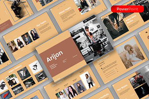 Arijon– Business PowerPoint, a Presentation Template by kreatifreya