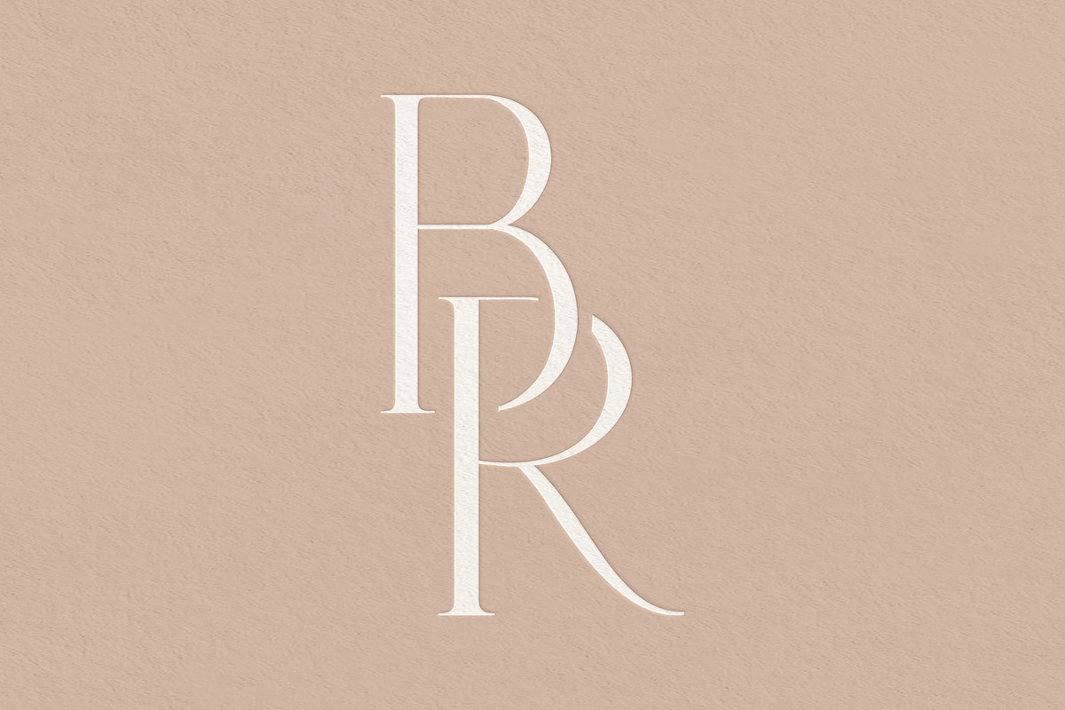 BR monogram, a Branding & Logo Template by LINKED LETTERS STUDIO (Photo 2 of 4)