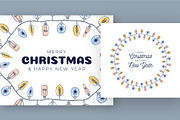 Christmas Doodle Garland Brush, a Brush Add-On by Lunarts Studio (Thumbnail 4 of 6)