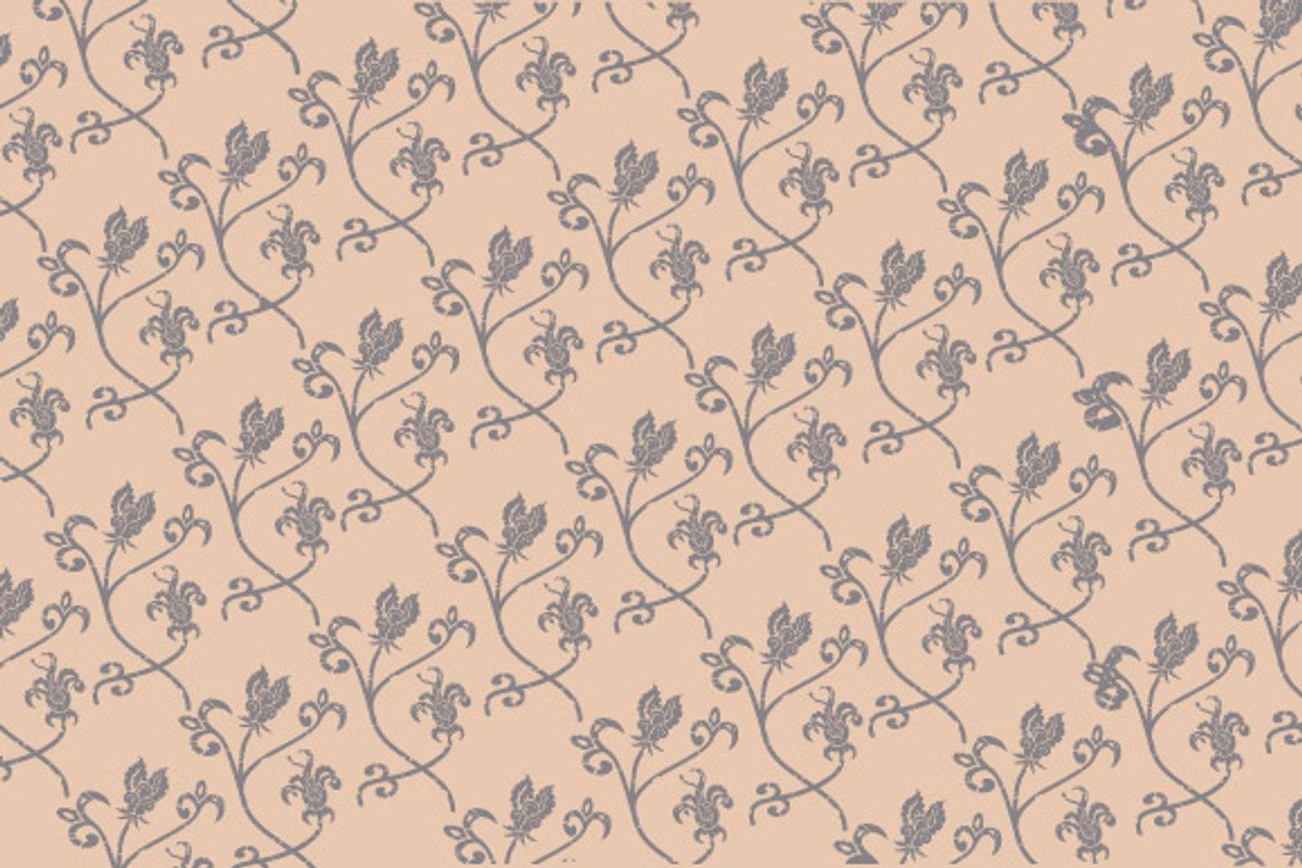 Floral seamless repeating pattern preview 5