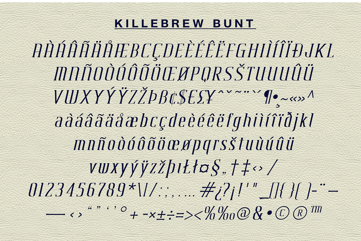 Killebrew Walk | Athletic Typeface, a Serif Font by StudioWorks (Photo 7 of 7)