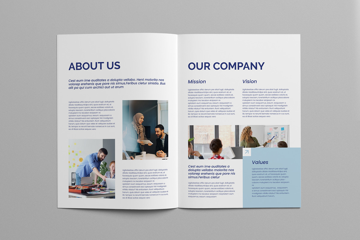 HR Employee Handbook | Canva, a Brochure Template by Pixelpick (Photo 2 of 9)
