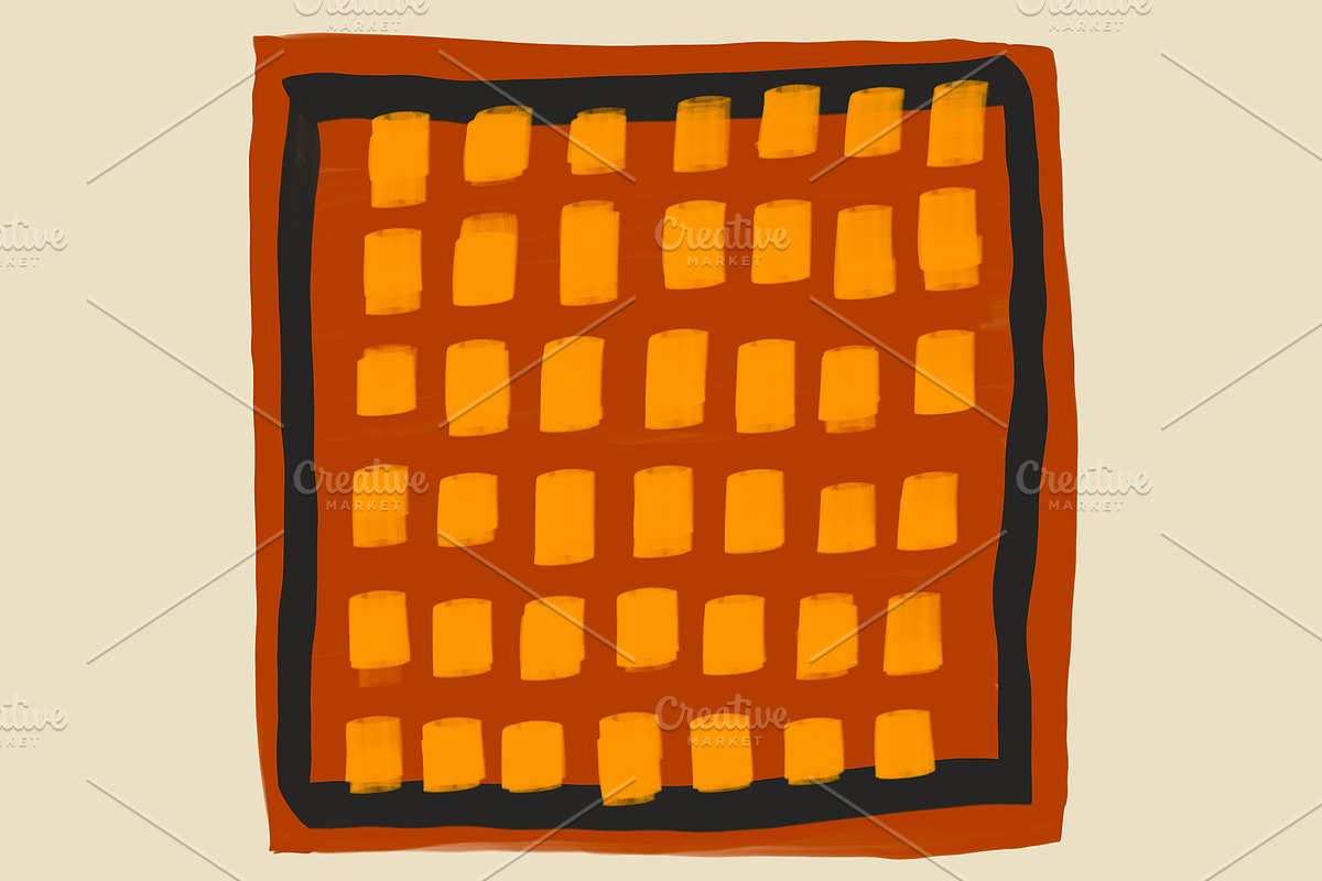 6-Hand Drawn Vintage Patterns, a Pattern Graphic by sergiowashere (Photo 9 of 9)