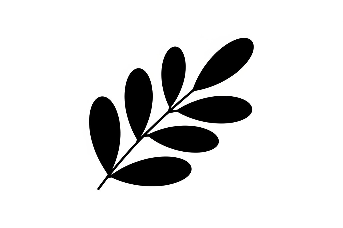 Botanical Leaf Silhouette Bundle, an Illustration by Creativeshirt (Photo 26 of 51)