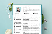 Vol.63 Resume & CV Template, a Resume Template by Hito Graphic (Thumbnail 2 of 8)