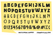 Common Place Zine Paper Display Font, a Handwritten Font by Letterhend Studio (Thumbnail 4 of 10)