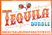 Tequila bundle, font, mascots & more, a Serif Font by VioSilent (Thumbnail 6 of 9)