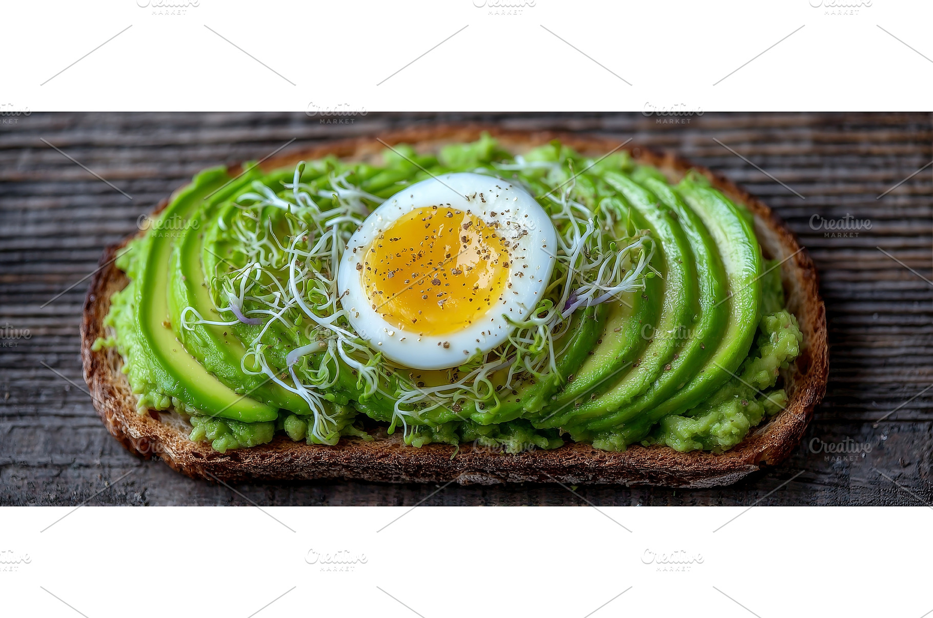 A vegetarian sandwich topped with, a Food & Drink Photo by ZinetroN