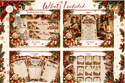 Christmas Baby Shower Bundle Canva, a Marketing Template by KennedyStudio (Thumbnail 5 of 22)