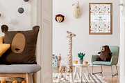 Portrait Frame in Baby Room Mock-up, a Print Template by Branda Keeps (Thumbnail 23 of 30)