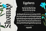 Moxy Rush Blackletter Typeface, a Blackletter Font by alit design (Thumbnail 17 of 20)