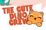 Kitty Rawr Cute Display Font, a Font by Helotype (Thumbnail 2 of 9)