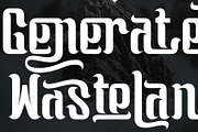 Generated Wasteland - Elegant Font, a Serif Font by 177Studio (Thumbnail 2 of 5)