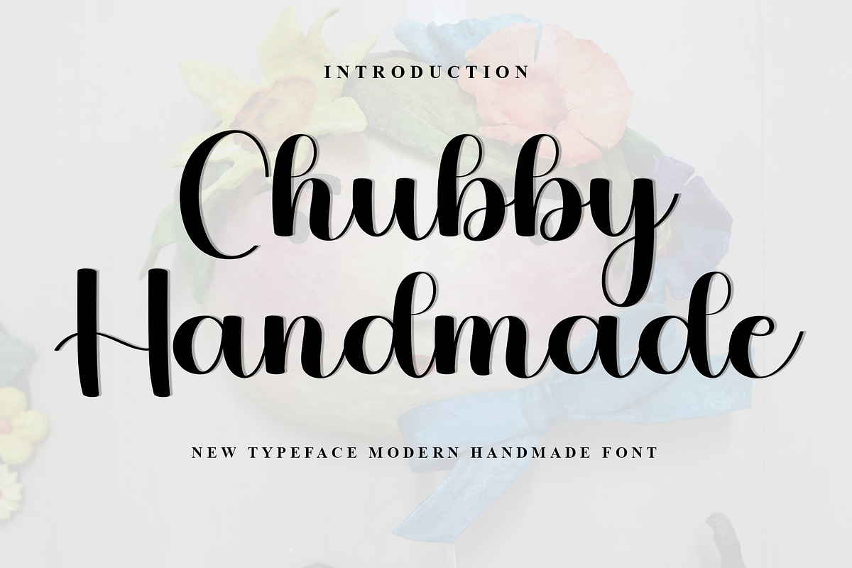 Chubby Handmade, a Handwritten Font by InermediaSTUDIO (Photo 1 of 8)