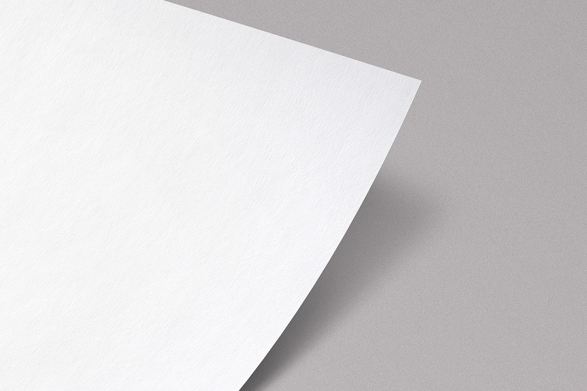 Photorealistic A4 Paper Mockup, a Print Template by Dopestype (Photo 3 of 4)