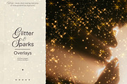 Glitter and Sparks Overlays, a Texture Graphic by Freezerondigital (Thumbnail 1 of 12)