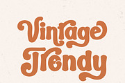 Groovy Vintage, a Sans Serif Font by Mini_World (Thumbnail 6 of 8)