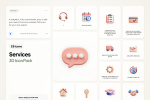 3D Services, an Emoji Icon by River Visual