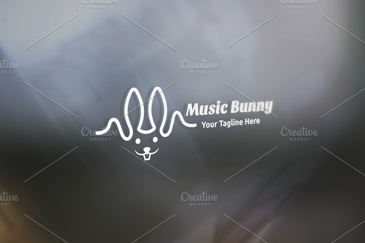 Music Bunny Logo, a Branding & Logo Template by Martin-Jamez (Photo 3 of 3)