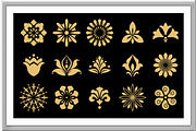 Vector floral set. Spring or summer, an Object Graphic by RODINA (Thumbnail 2 of 3)
