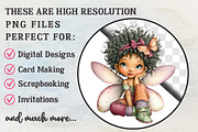 Black History Month Fairy Clipart, an Illustration by RobertsArt (Thumbnail 2 of 5)