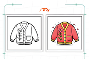 Bold and Easy Girl Fashion Coloring, a Person Illustration by Ink Gallery (Thumbnail 3 of 8)