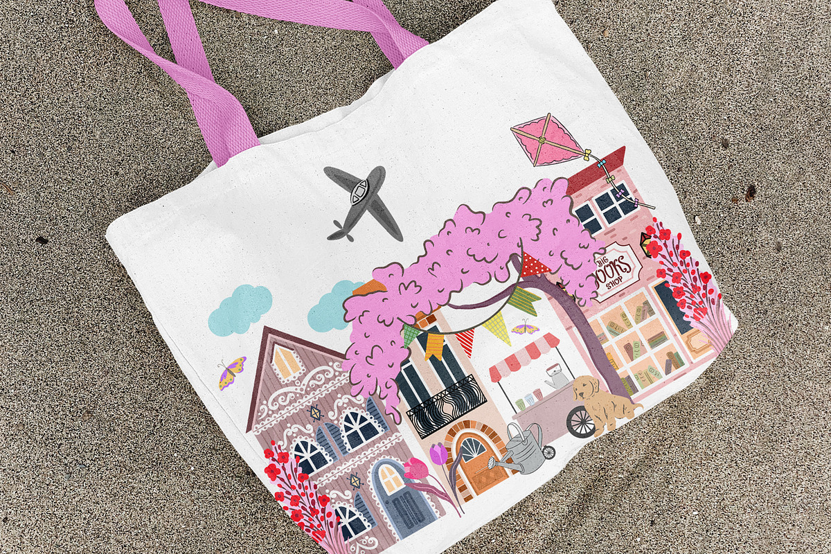 Seasonal Town Creator Bundle -60%OFF, a Decorative Illustration by Alina Sh (Photo 20 of 22)