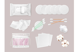 Realistic cotton wool. Hygiene, a Graphic by Stock-Smart-Start