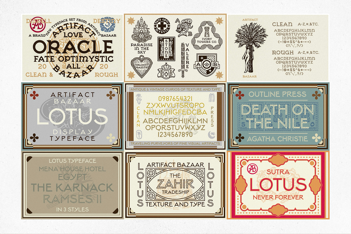 Season 2 Artifact Font Collection, a Sans Serif Font by Artifact Bazaar (Photo 4 of 9)