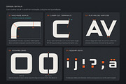 Thrennic: Industrial Tech Font, a Sans Serif Font by Build Interactive (Thumbnail 4 of 7)
