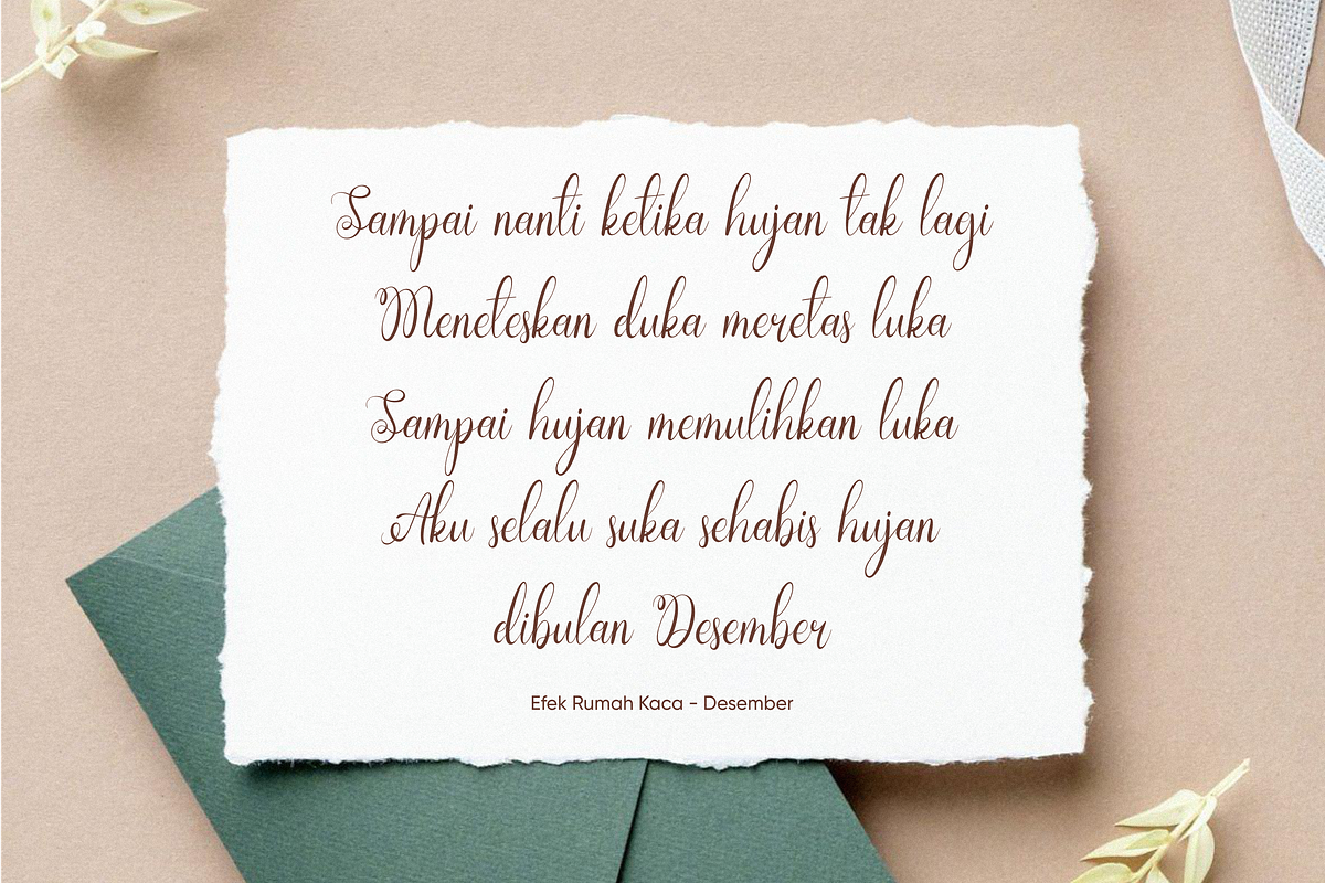 Olynchan, a Script Font by Essentials Studio (Photo 2 of 9)