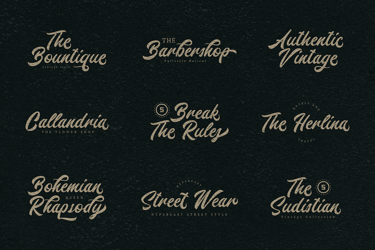 Salmah Script, a Script Font by Dierstudio (Photo 10 of 12)