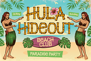 Baluthi - Hawaiian Bamboo Display, a Sans Serif Font by Artisan Themes (Thumbnail 3 of 12)