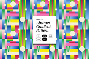 Abstract Gradient Pattern, a Pattern Graphic by Neermana