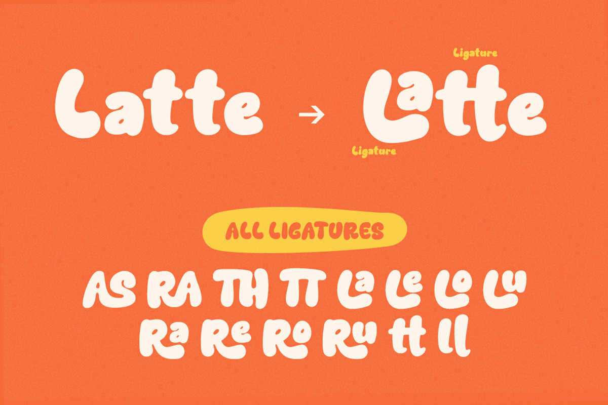 Ralleya Fun Display Font, a Font by Haps Space (Photo 8 of 8)