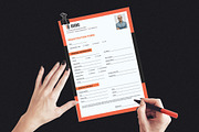 Registration Form, a Stationery Template by iDoodle Studio (Thumbnail 4 of 6)