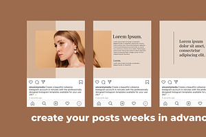 Instagram Puzzle Template: Glory