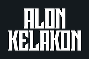 Black Sponder, a Serif Font by alon kelakon (Thumbnail 4 of 6)