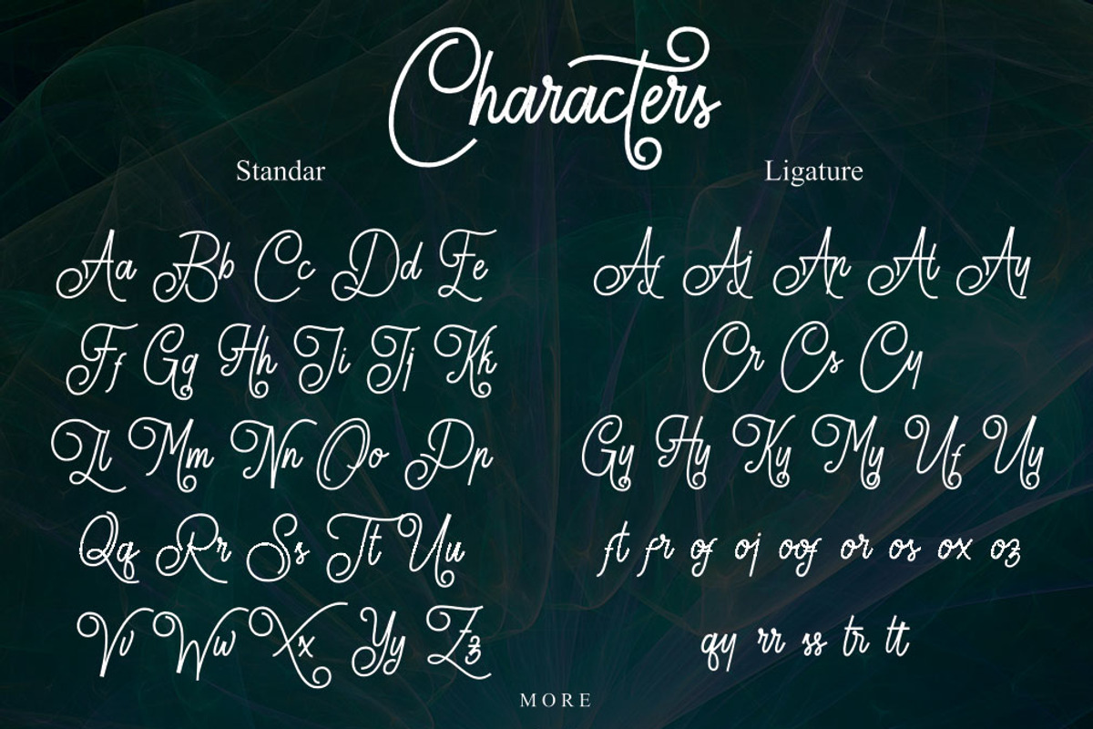 Lionettes Typeface preview 6