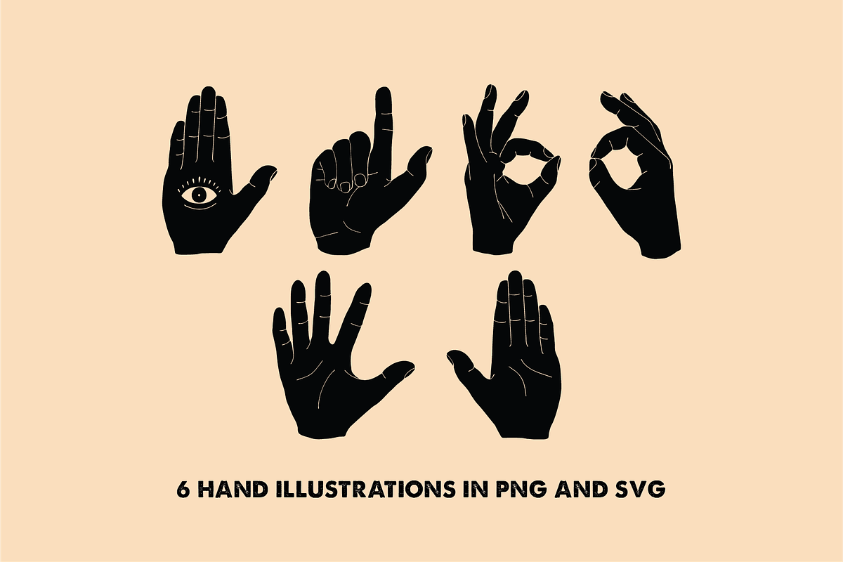 Silhouette Set - Linocut Blockprint, a Decorative Illustration by Rough Edges Supply Co. (Photo 7 of 11)